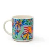 Set 6 tazzine, multicolore, porcellana, 100 ml