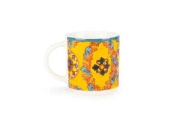 Set 6 tazzine, multicolore, porcellana, 100 ml