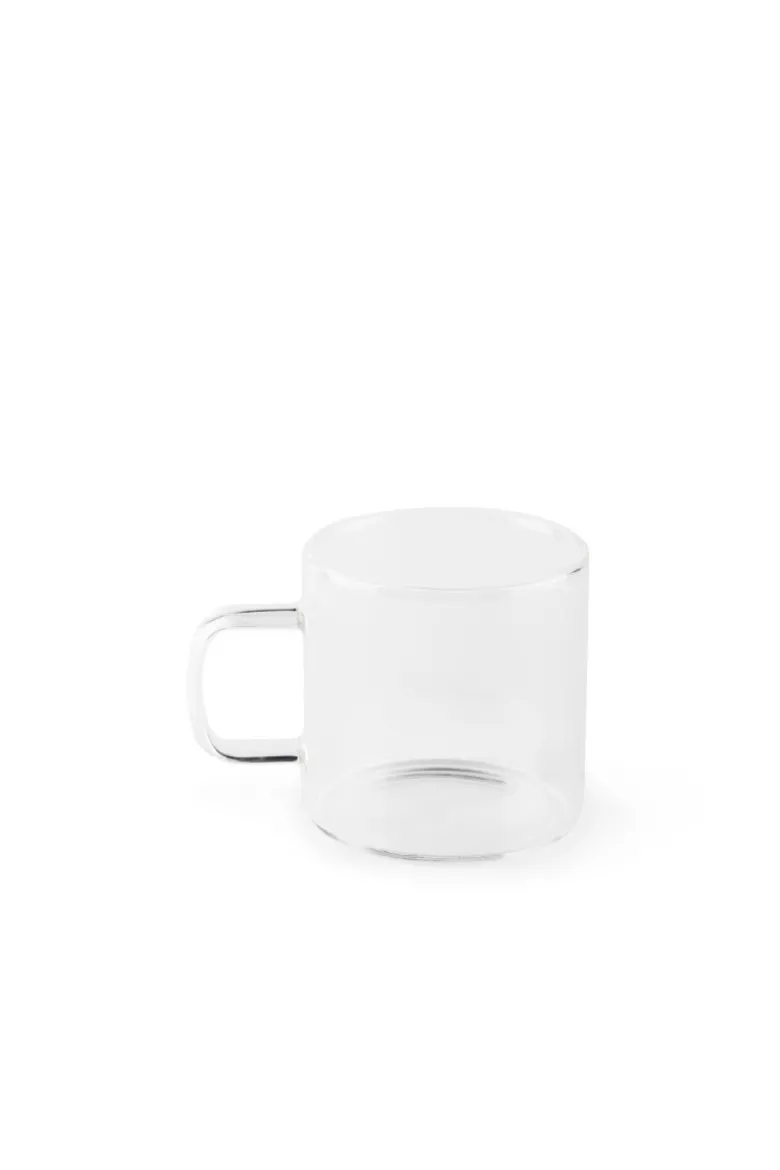 Set 6 tazzine, vetro trasparente, 140 ml