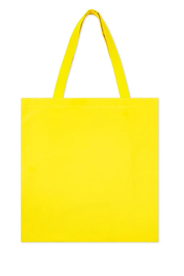 Shopper, limoni, in cotone e poliestere