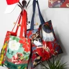 Shopper, orientale, in cotone e poliestere