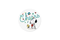 Sottobicchieri, peanuts shiny & bright, natalizi