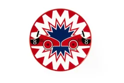 Sottobicchieri, 4 pezzi, ceramica, natalizi