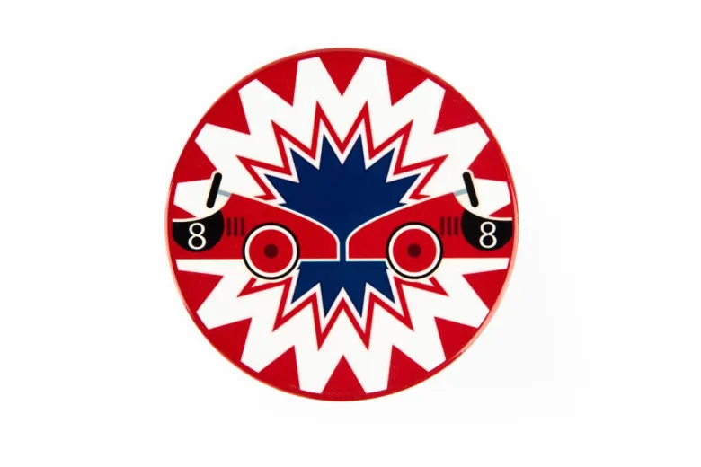 Sottobicchieri, 4 pezzi, ceramica, natalizi