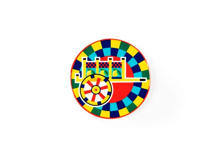 Sottobicchieri, 6 pezzi, ceramica, stile siciliano