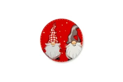 Sottobicchieri, 6 pezzi, ceramica, natalizi