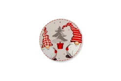 Sottobicchieri, 6 pezzi, ceramica, natalizi