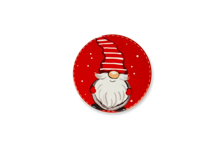 Sottobicchieri, 6 pezzi, ceramica, natalizi