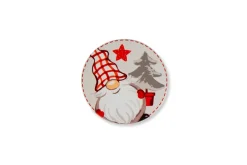 Sottobicchieri, 6 pezzi, ceramica, natalizi