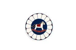Sottobicchieri, 6 pezzi, ceramica, natalizi