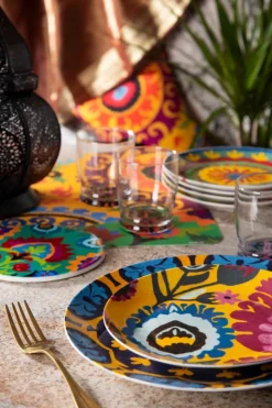 Sottopentola, 1 pezzo, ceramica, stile indiano