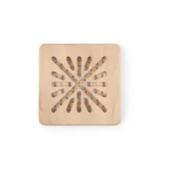 Sottopentola, 1 pezzo, legno di faggio