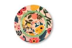 Sottopiatti, 6 pezzi, fantasia floreale, multicolore