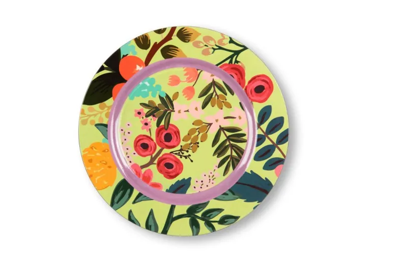 Sottopiatti, 6 pezzi, fantasia floreale, multicolore