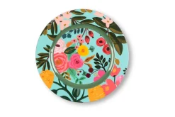Sottopiatti, 6 pezzi, fantasia floreale, multicolore