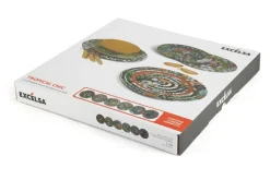 Sottopiatti, 6 pezzi, fantasia tropicale, multicolore
