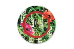 Sottopiatti, 6 pezzi, fantasia tropicale, multicolore