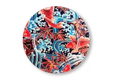 Sottopiatti, 6 pezzi, stile giapponese, multicolore