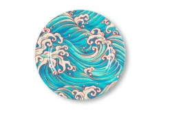 Sottopiatti, 6 pezzi, stile giapponese, multicolore