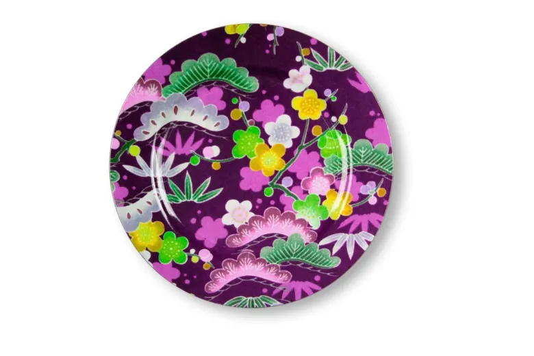 Sottopiatti, 6 pezzi, stile giapponese, multicolore