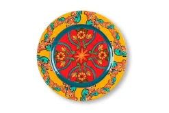 Sottopiatti, 6 pezzi, stile siciliano, multicolore