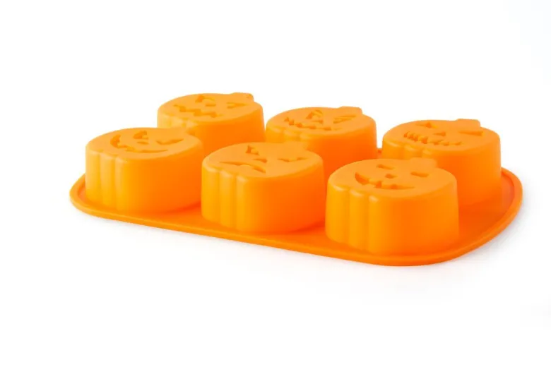 Stampo 6 muffin halloween, in silicone