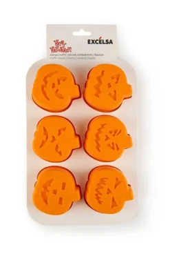 Stampo 6 muffin halloween, in silicone