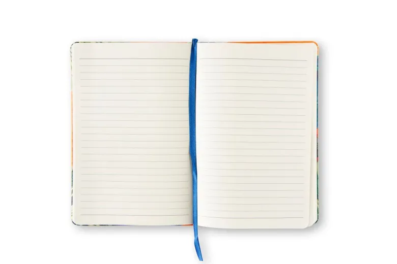 Taccuino a righe copertina rigida, a5, con pappagallo