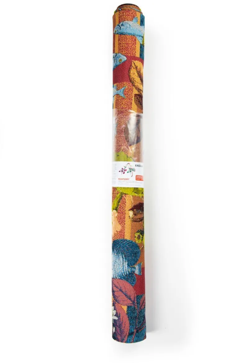 Tappeto arredo, animali e fauna, multicolore, 165x110 cm
