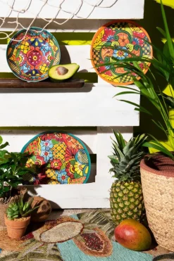 Tappeto arredo, con limoni, multicolore, 165x110 cm