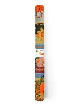 Tappeto arredo, fiori, multicolore, 165x110 cm