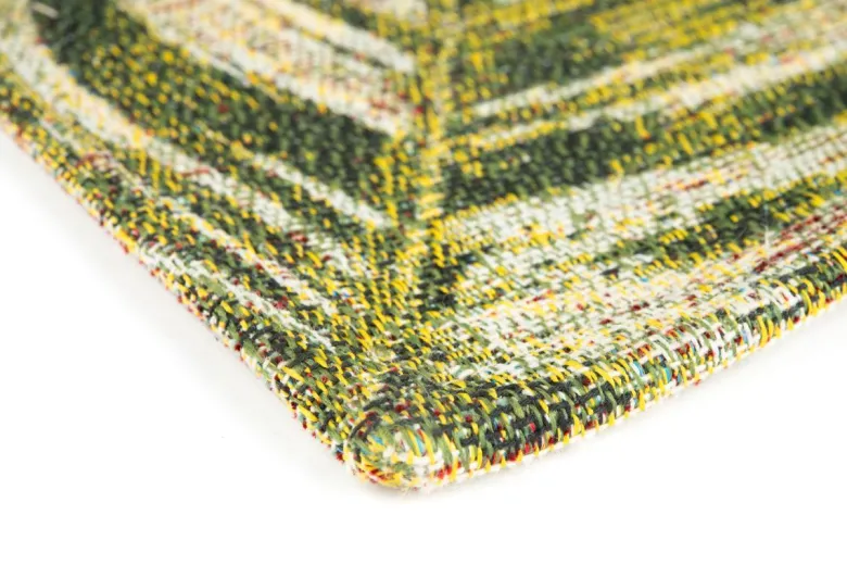 Tappeto arredo, stile esotico, multicolore, 165x110 cm