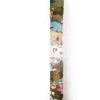 Tappeto arredo, stile giapponese, multicolore, 165x110 cm