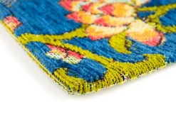 Tappeto arredo, stile orientale, multicolore, 165x110 cm
