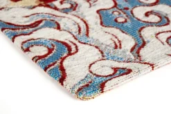 Tappeto arredo, stile orientale, multicolore, 165x110 cm
