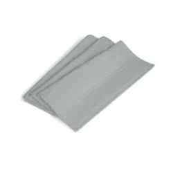 Tappeto bagno, 100% cotone, grigio, 50x80 cm