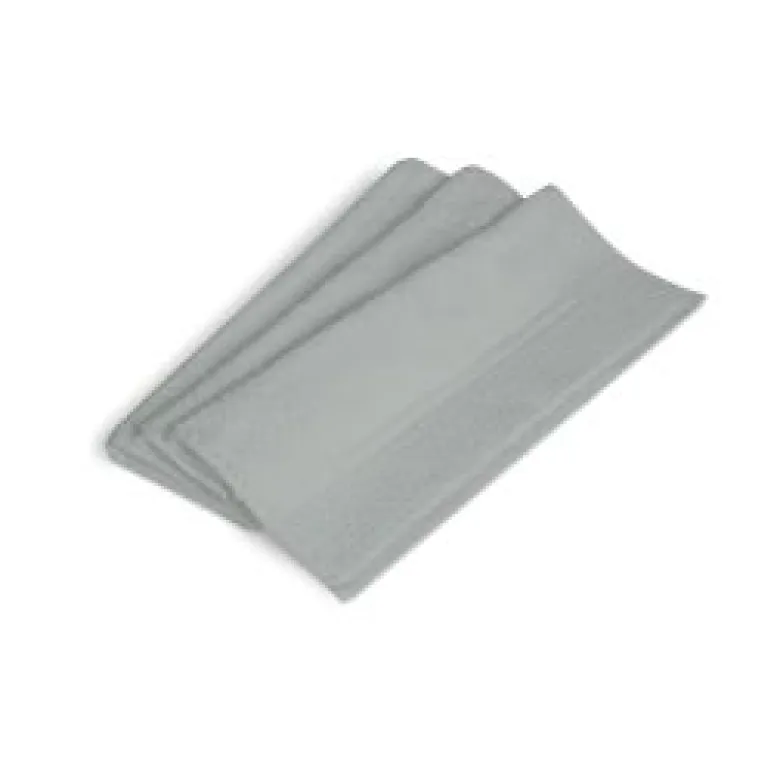 Tappeto bagno, 100% cotone, grigio, 50x80 cm