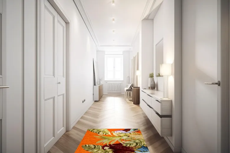 Tappeto da cucina, stile esotico, 45x75 cm