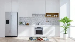Tappeto da cucina, stile giapponese, 45x75 cm