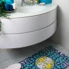 Tappeto multiuso, soft, 80x52 cm, con limoni