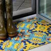 Tappeto multiuso, soft, 80x52 cm, stile siciliano