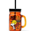 Tazza mug con cannunccia, 1 pezzo, snoopy halloween, 480 ml