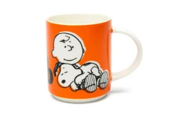 Tazze mug, peanuts, 6 pezzi, porcellana, 300 ml
