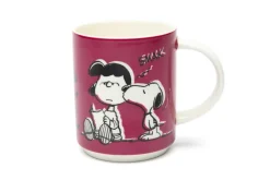 Tazze mug, peanuts, 6 pezzi, porcellana, 300 ml