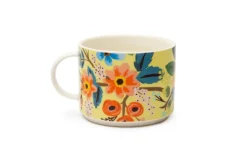 Tazze tipo jumbo, 4 pezzi, multicolore, porcellana, 500 ml