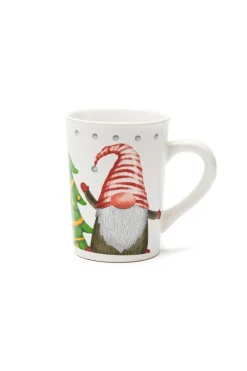 Tazze tipo mug, 4 pezzi, gnomo, natalizie