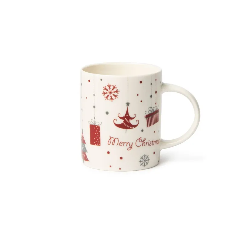 Tazze tipo mug, 4 pezzi, natalizie