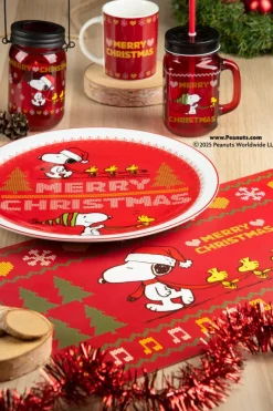 Tazze tipo mug, 4 pezzi, natalizie, peanuts