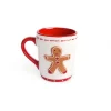 Tazze tipo mug, 4 pezzi, pan di zenzero, natalizie