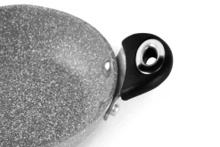 Tegame antiaderente, 16 cm, effetto pietra, food network